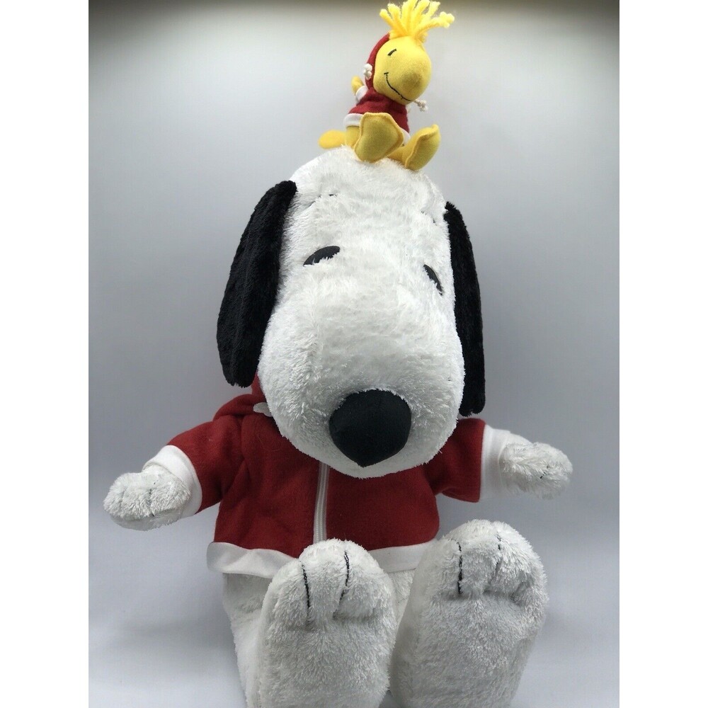 Limited Edition PEANUTS Snoopy & Woodstock Plush Doll 24" MACY'S Dept. Store - Picture 1 of 10